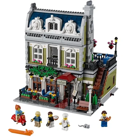 LEGO Parisian Restaurant Full Kit | Creator Series | Model 10243 | NEW IN BOX - Picture 4 of 16